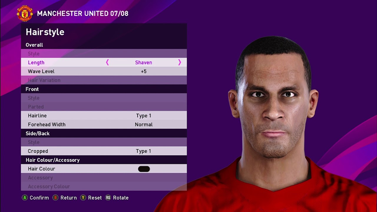 PES 20 Rio Ferdinand Edit