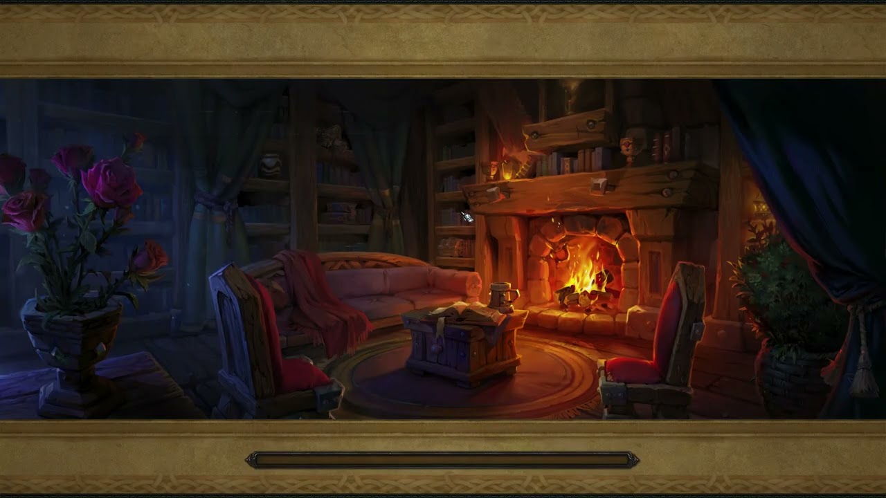 My CUSTOM WoW Alliance House Tour! (Player Housing Feature)