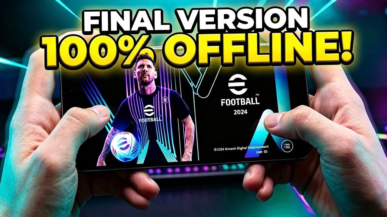 Release Latest Update Efootball 2024 Mobile Offline | Final Version