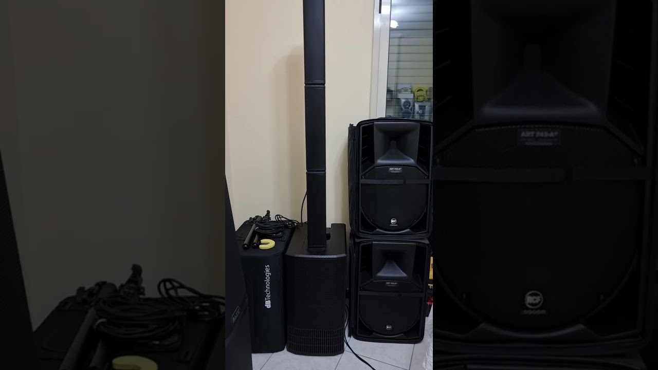 DB technologies es 1203 Bluetooth con volume minimo...Semplicemente spettacolare...
