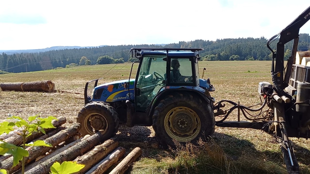 New Holland T5050 forest version + Palms 112/680