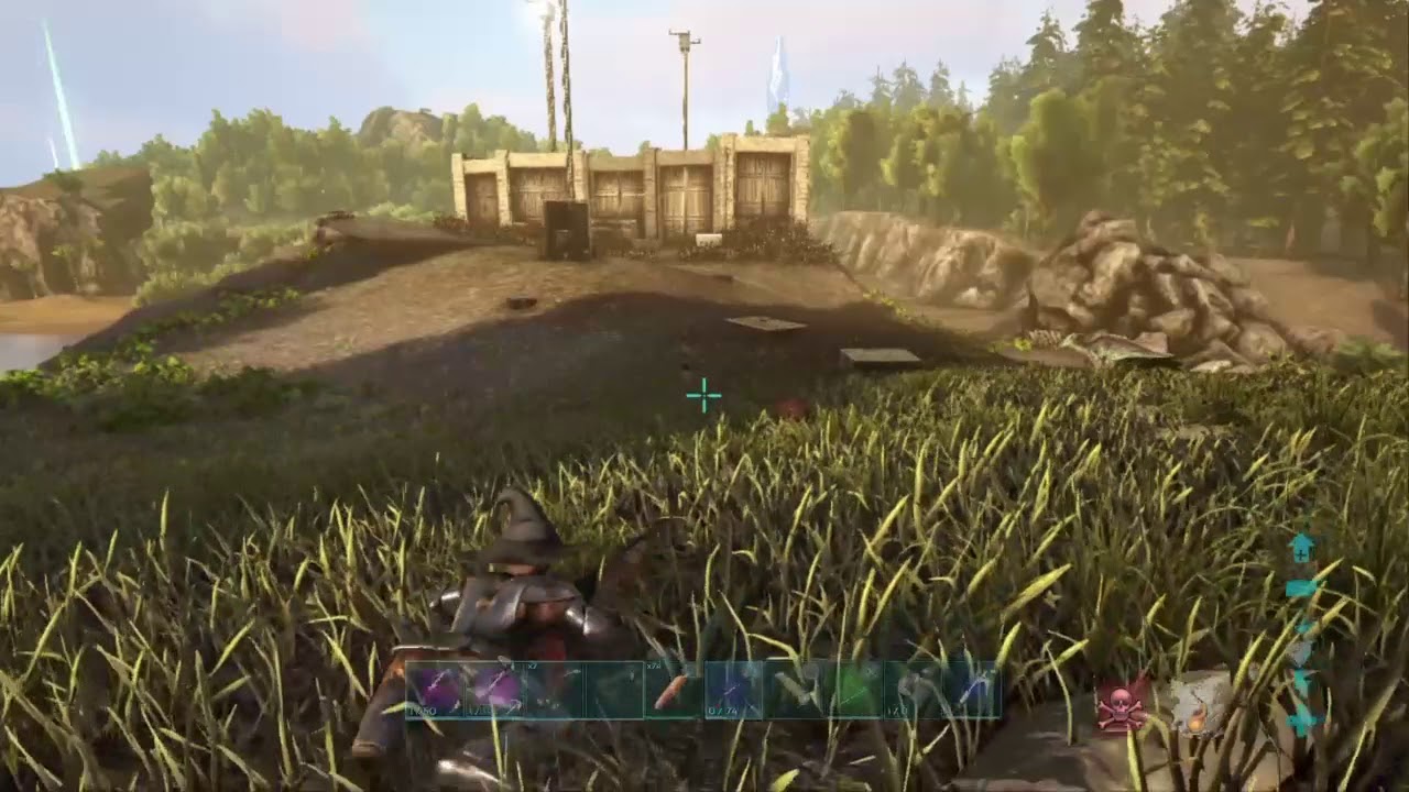 WIPING SMALL SS TRIBE ON ARK OFFICIAL SERVERS (THEY POPCORNED THEIR LOOT!!!!)