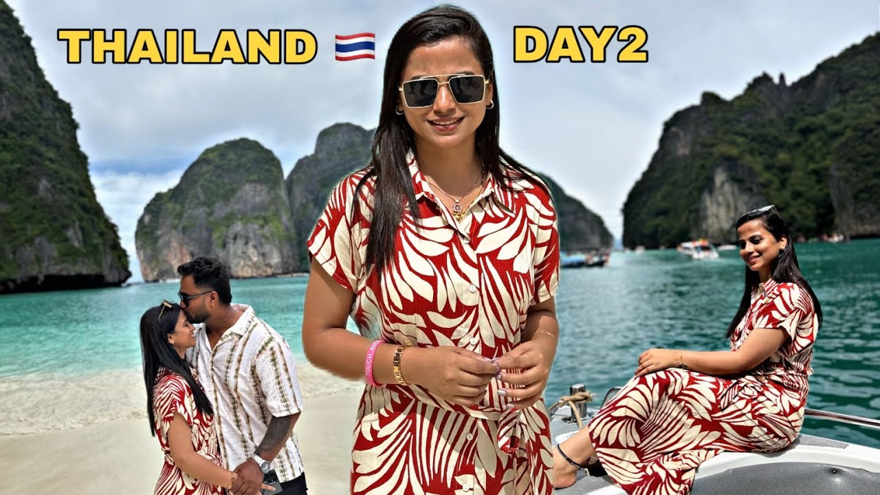 Our Thailand Trip Day 2 | Dreamy Phi Phi Island Tour with My Wife ❤️🌊