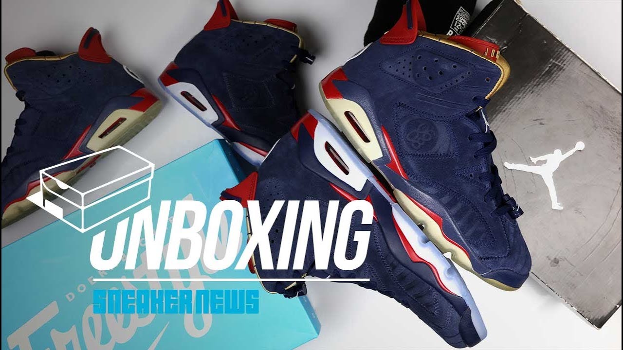 Air Jordan 6 Doernbecher 2009 and 2019 Comparison