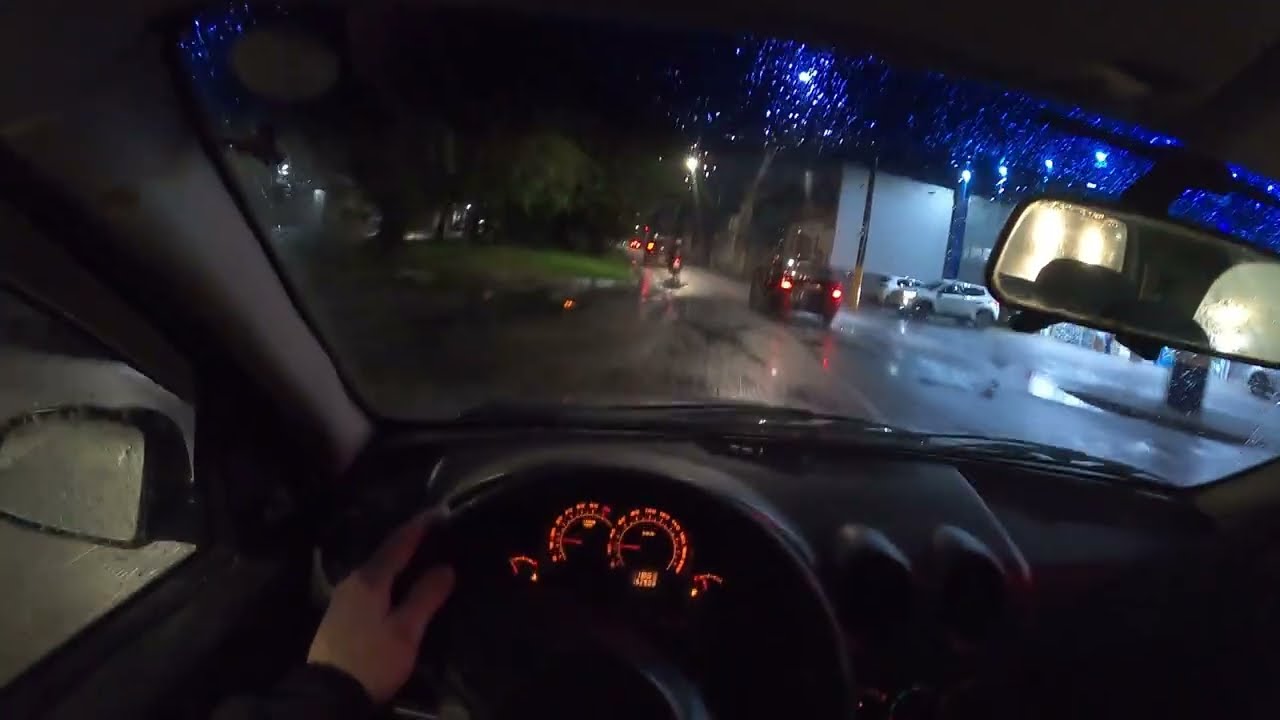 Dirigindo com a câmera na cabeça - Pelotas RS
