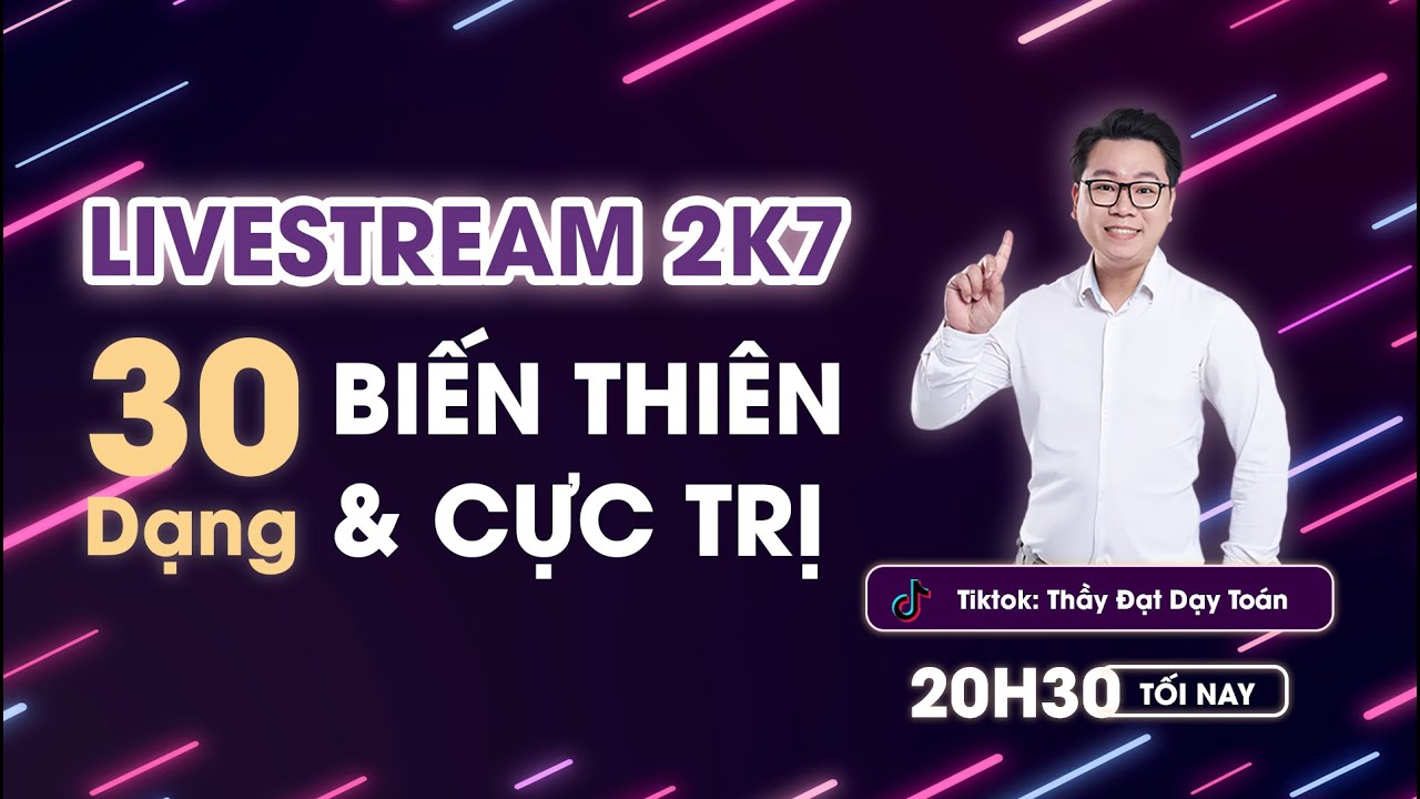 Các câu hỏi trọng tâm về sự biến thiên và cực trị trong đề thi BGD