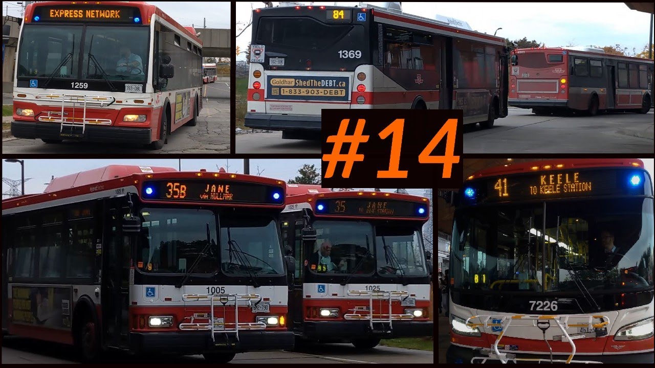 TTC BUS COMPILATION #14 (Pioneer Village, Jane, and More) [ORION VII]