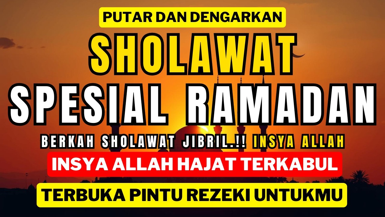 🔴 SHOLAWAT JIBRIL SUARA MERDU DI DENGAR BIKIN SUASANA DAMAI - SHOLAWAT NABI MERDU TERBARU 2026