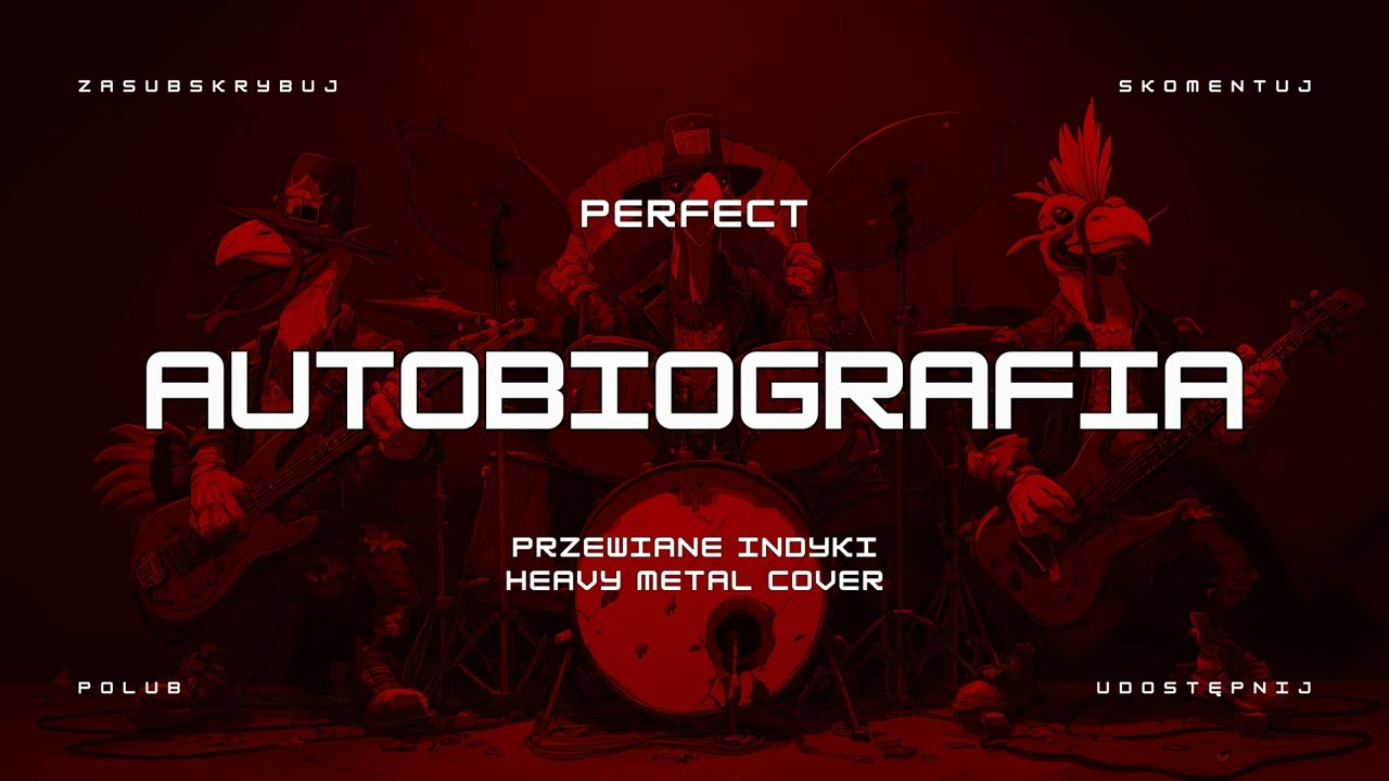 🔥 Perfect - Autobiografia (ale to heavy metal cover) 🔥🦃🤘 HIT