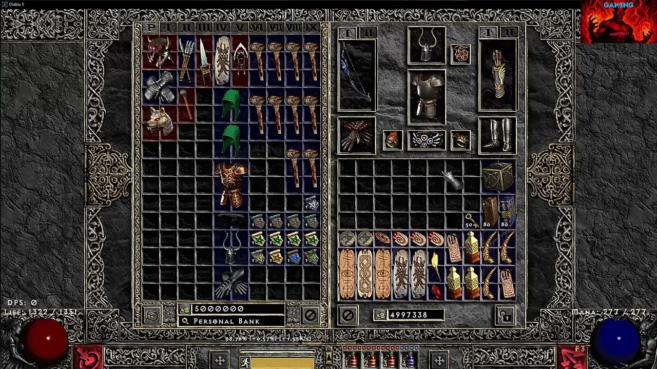 Pushing maps to level     98% to level 95