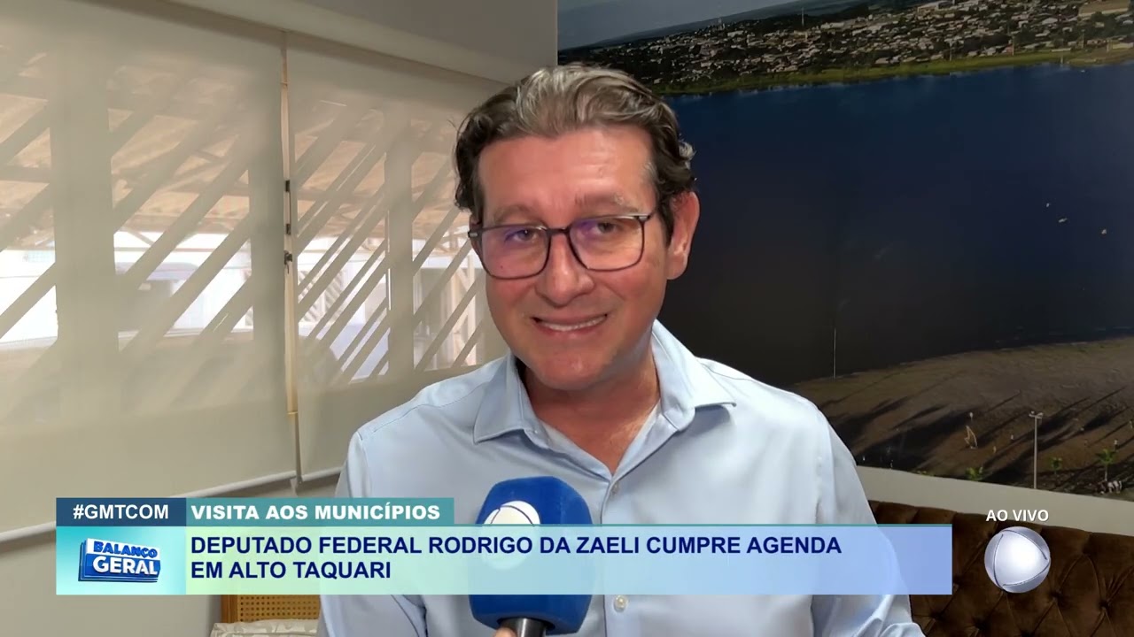 DEPUTADO FEDERAL RODRIGO DA ZAELI CUMPRE AGENDA EM ALTO TAQUARI.
