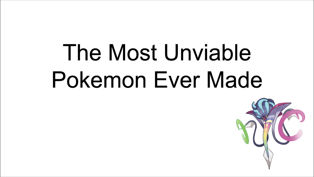 A PowerPoint about why Mega Malamar is a Terrible Pokemon