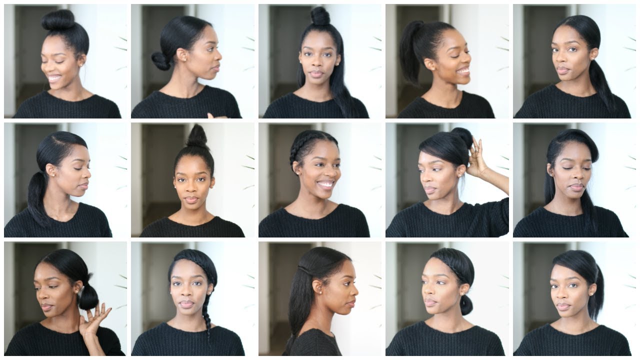 NOT ONE, NOT TWO, BUT 15 STYLES FOR STRAIGHT NATURAL HAIR!