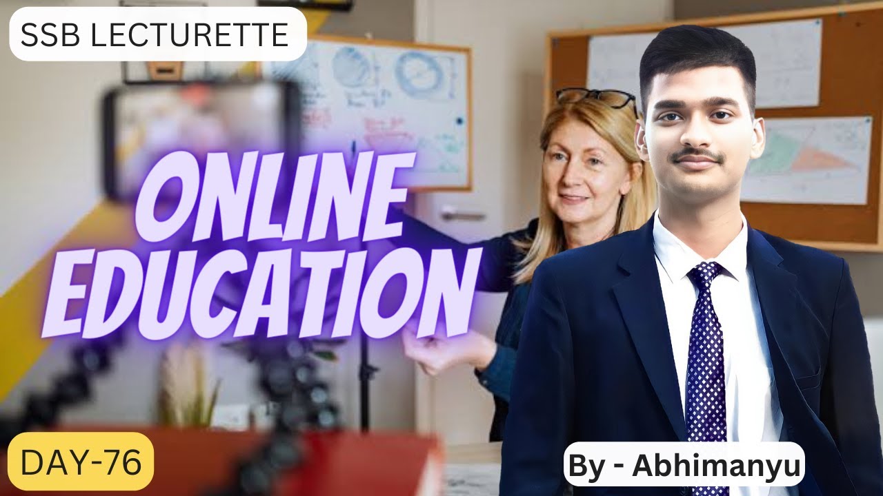 || Online Education || SSB Lecturette || DAY-76
