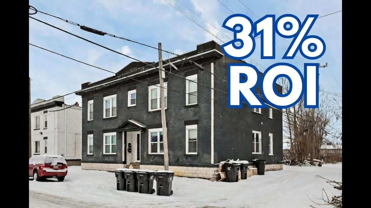 31% ROI!!! TURNKEY Detroit 4 Unit
