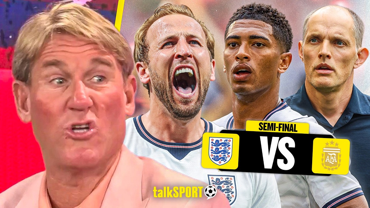 Simon Jordan PREVIEWS England's SEISMIC World Cup semi-final against Argentina under Thomas Tuchel!