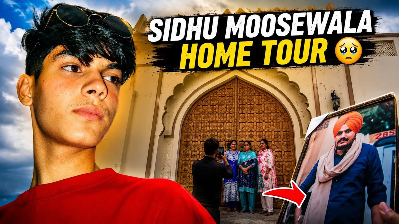 sidhu moose wala home tour 🥹😲 ! Full vlog
