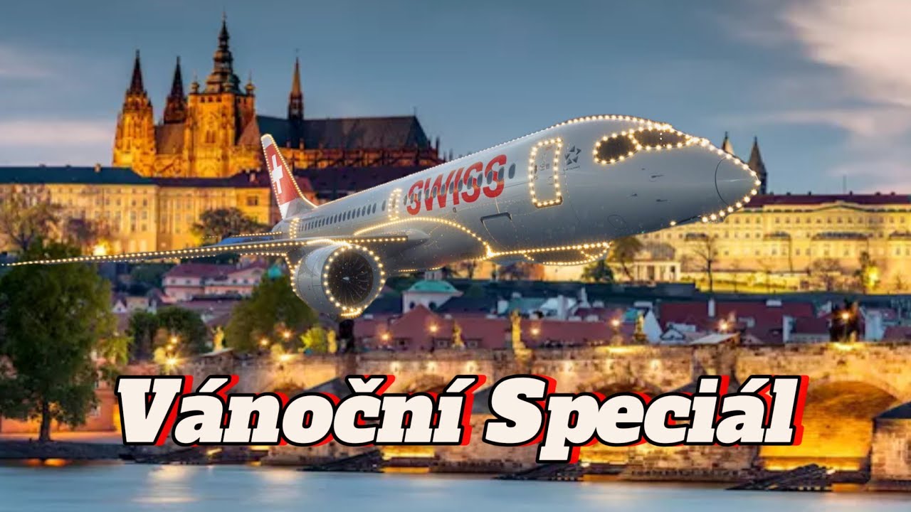 Letecký Vánoční speciál 🎄, spoutu zajímavých příletů a odletů.