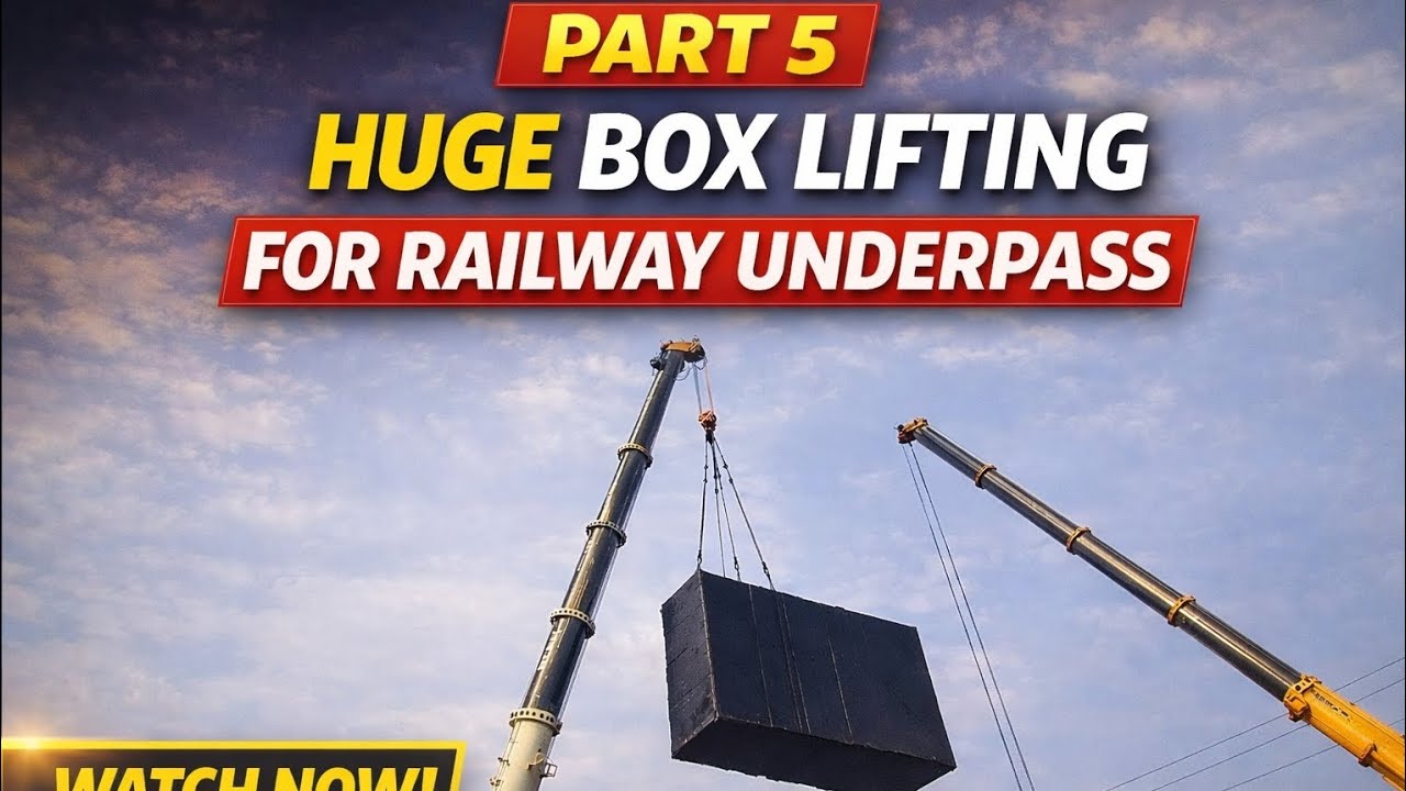 Railway underpass work part5 ACR CONSTRUCTION #railway #business #acrconstruction 