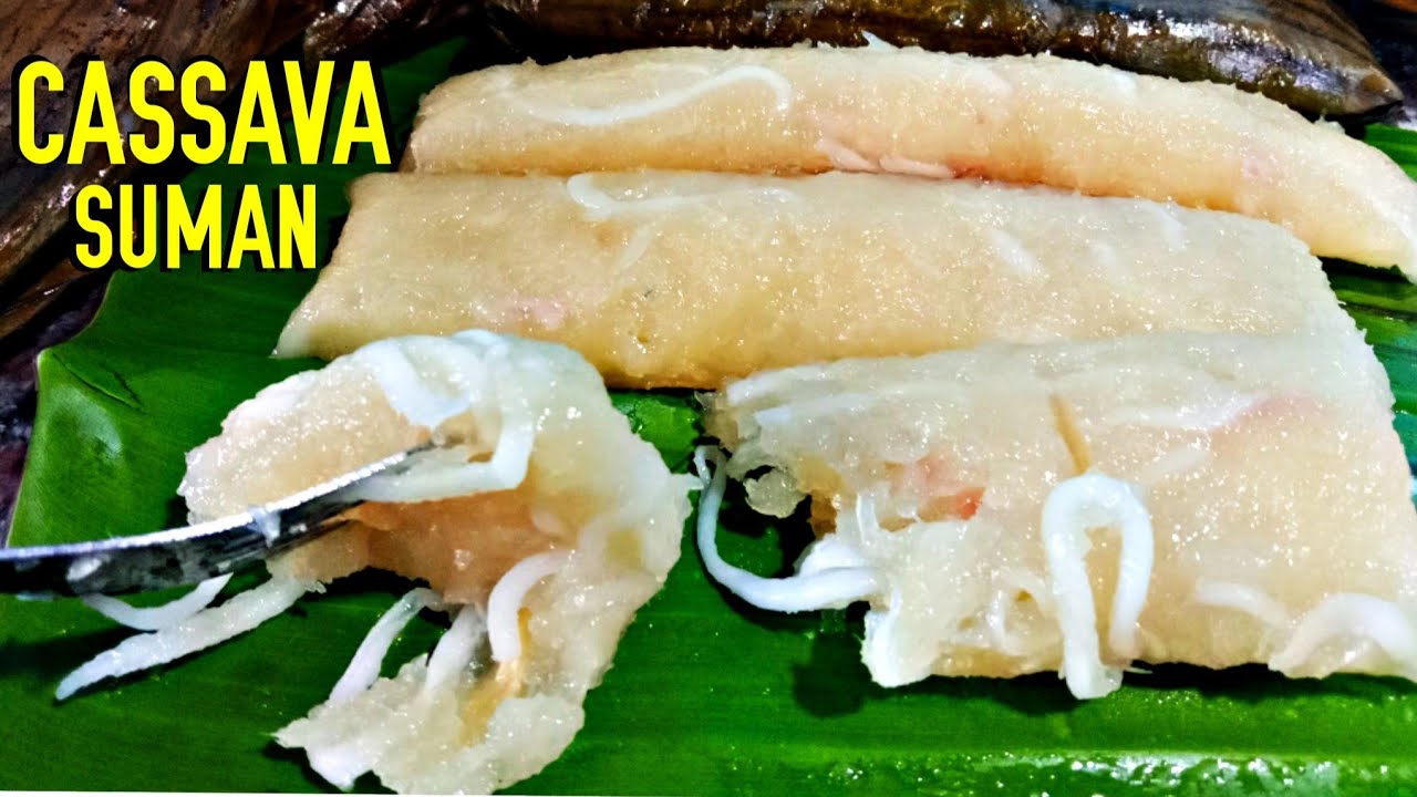 CASSAVA SUMAN WITH BUKO PANG NEGOSYO RECIPE