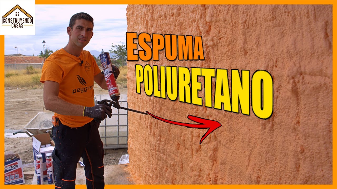 🔶 AISLAMIENTO de ESPUMA POLIURETANO PROYECTADO 🔶 Tipos de aplicaciones y usos.
