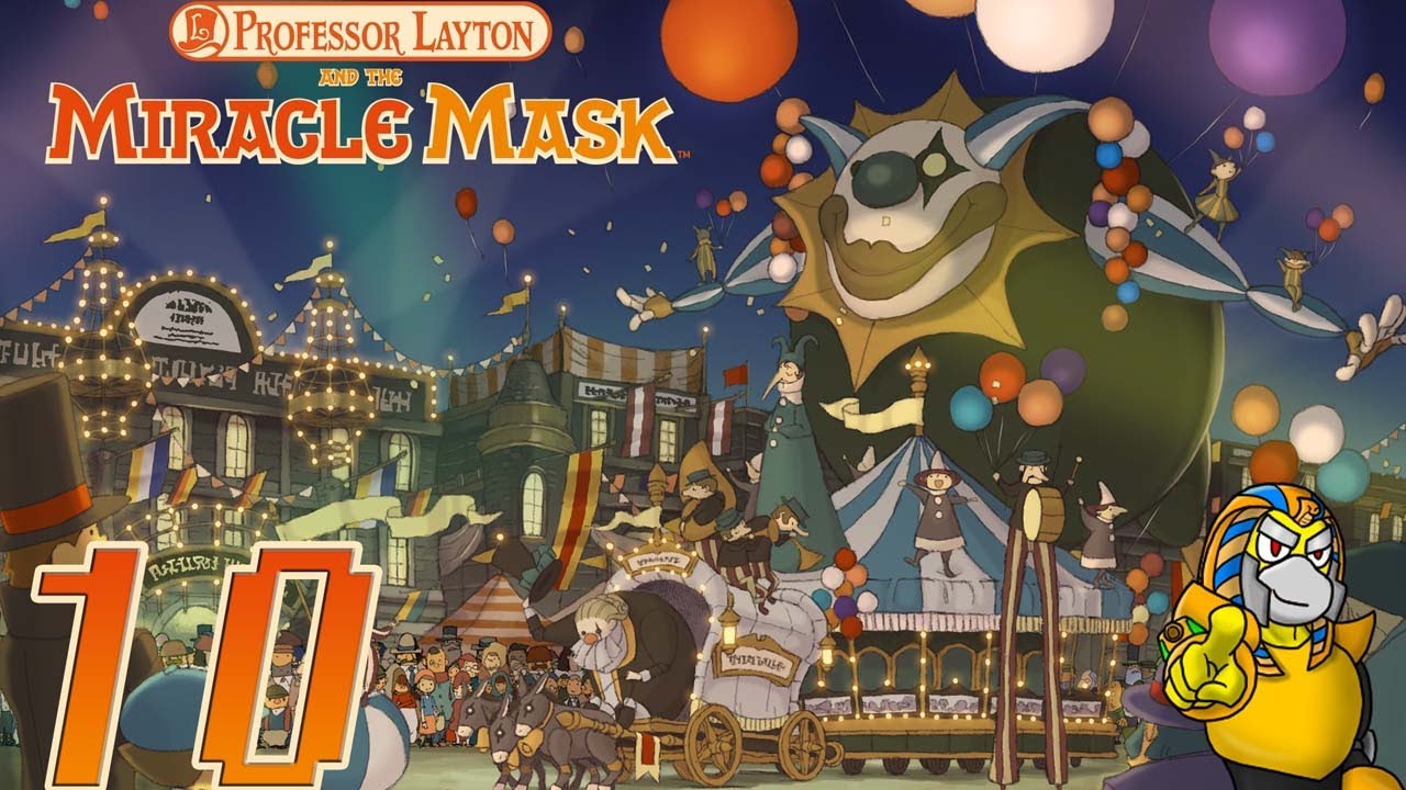 NIGHT OF ADVENTURE || Let's Play Professor Layton and the Miracle Mask (Playthrough/Gameplay) [10]