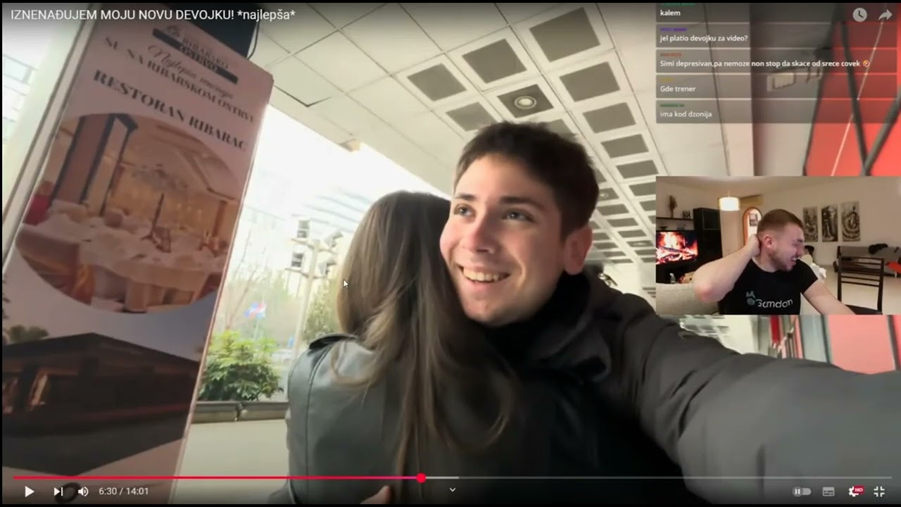 GOLDENITO REAKCIJA NA STEVAN IZNENAÐUJEM MOJU NOVU DEVOJKU! *najlepša*