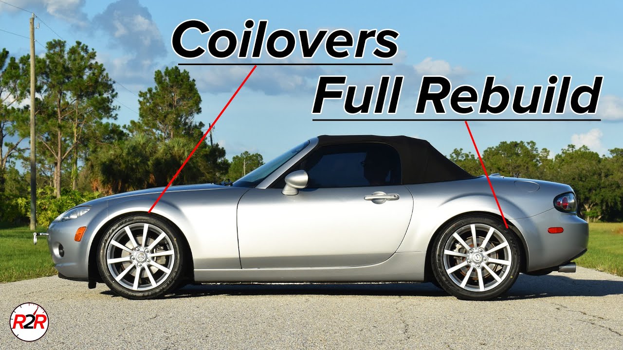 NC Miata Suspension Rebuild and Coilover Install! || NC Track Build