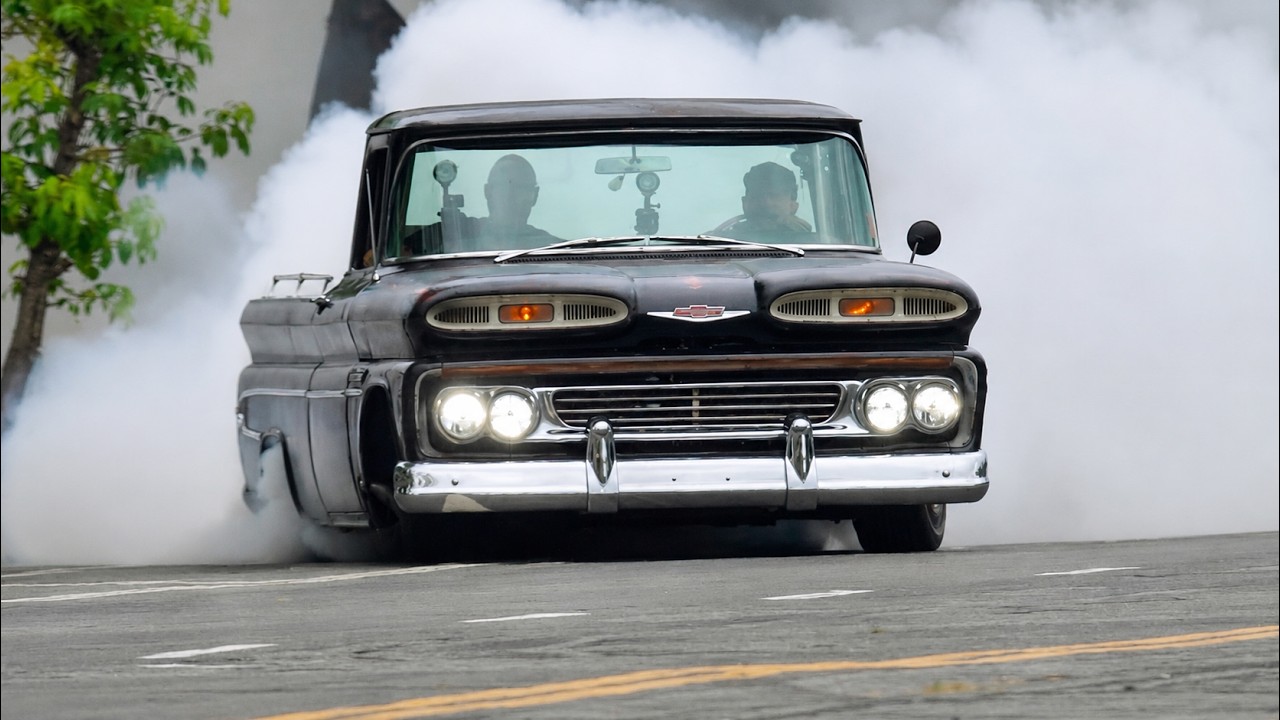 Chevy C10 с компрессорным двигателем Nelson Racing на 900 л.с. [4K]