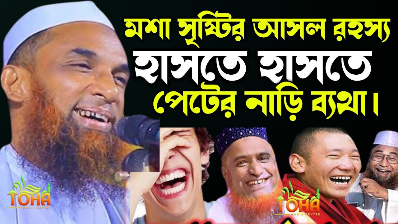 মশা সৃষ্টির আসল রহস্য।। হাসতে হাসতে পেটের নাড়ি ব্যথা। Maulana Nasir Uddin juktibadi Gopalganji 2024