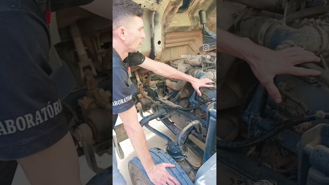 Ford 816 com falha de baixa pressão de combustível.