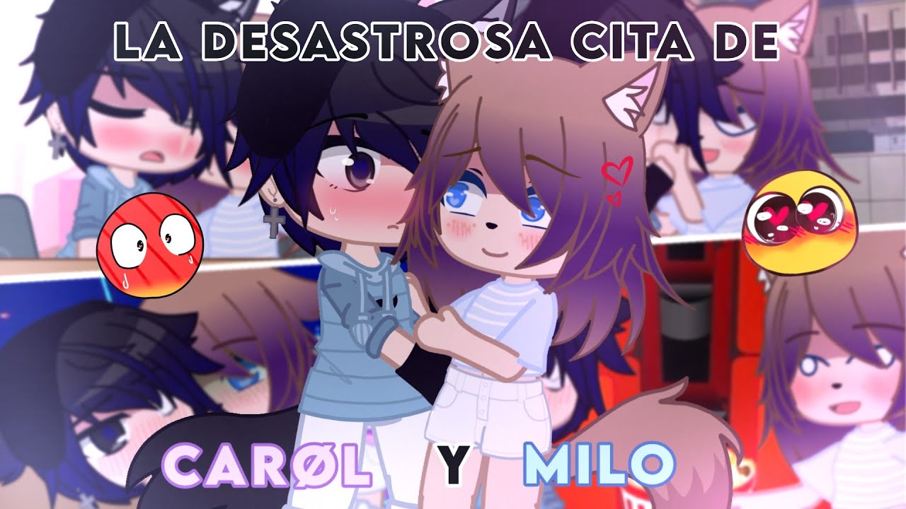 ¡La Desastrosa Cita de Carøl y Milo! 🙀 || Especial de San Valentin || Gacha Nox