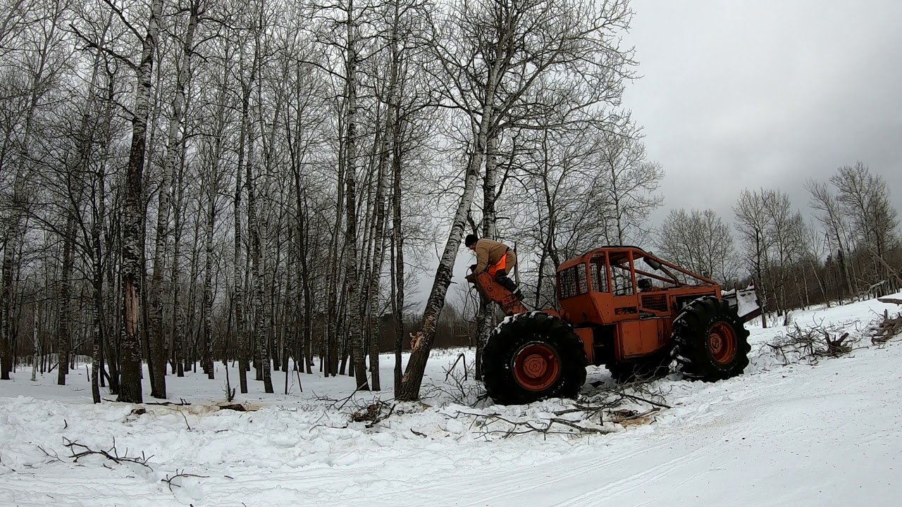 Timberjack Skidder Action!