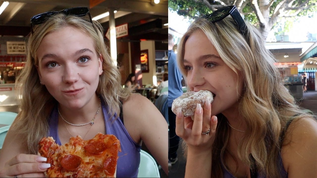 eating everything at the farmers market + vlog