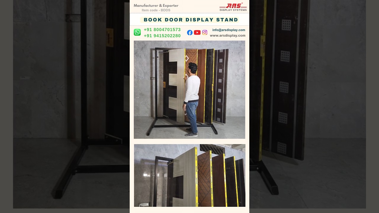 Book Door Display Stand #doordisplay #doorstand #displaystand