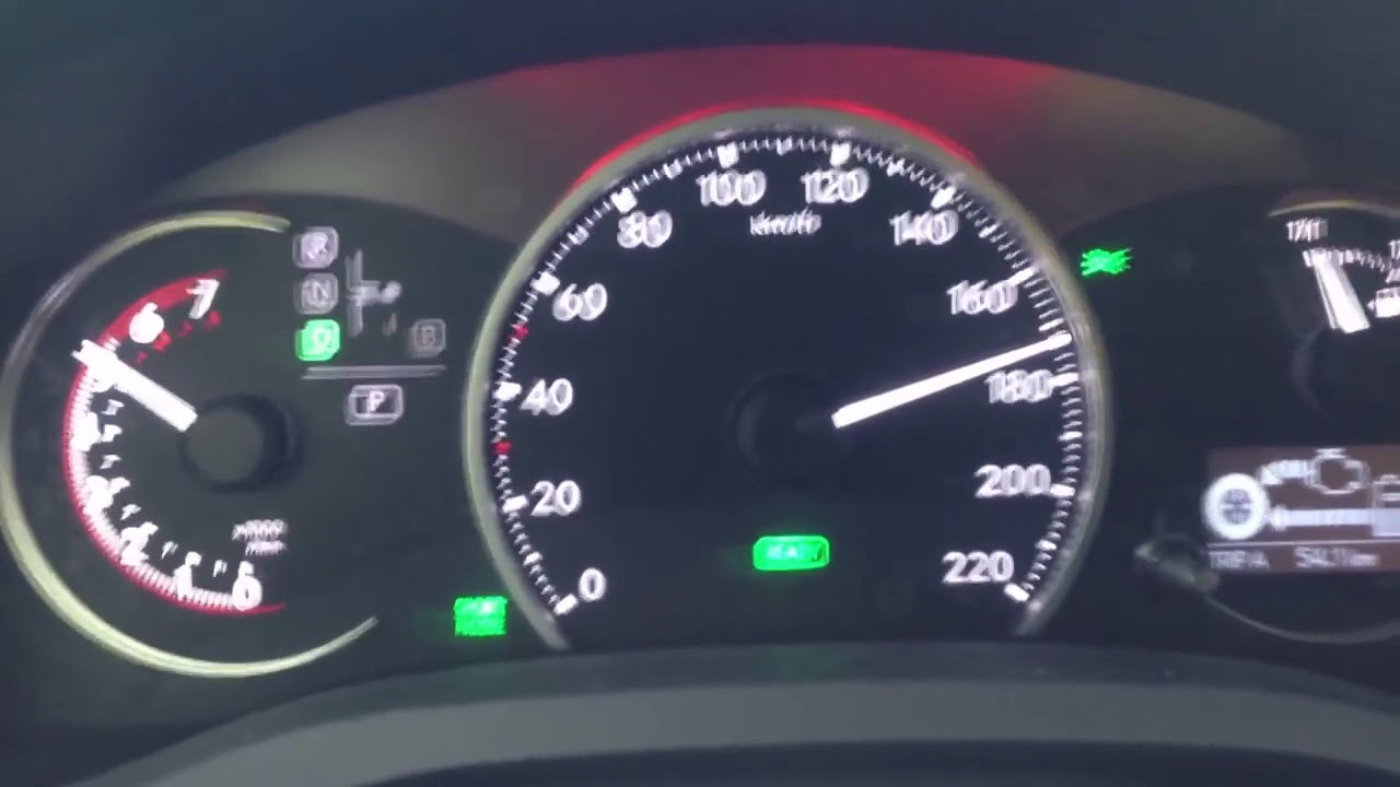 Lexus CT 200h 0-180 km/h (~20-180 km/h)
