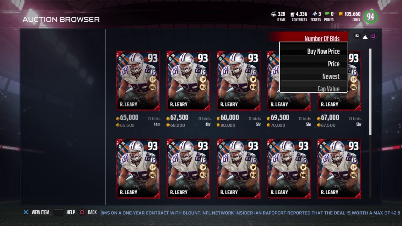 NEW 99 ADRIAN PETERSON!!!!! NFL MOVERS !!! | MUT 17