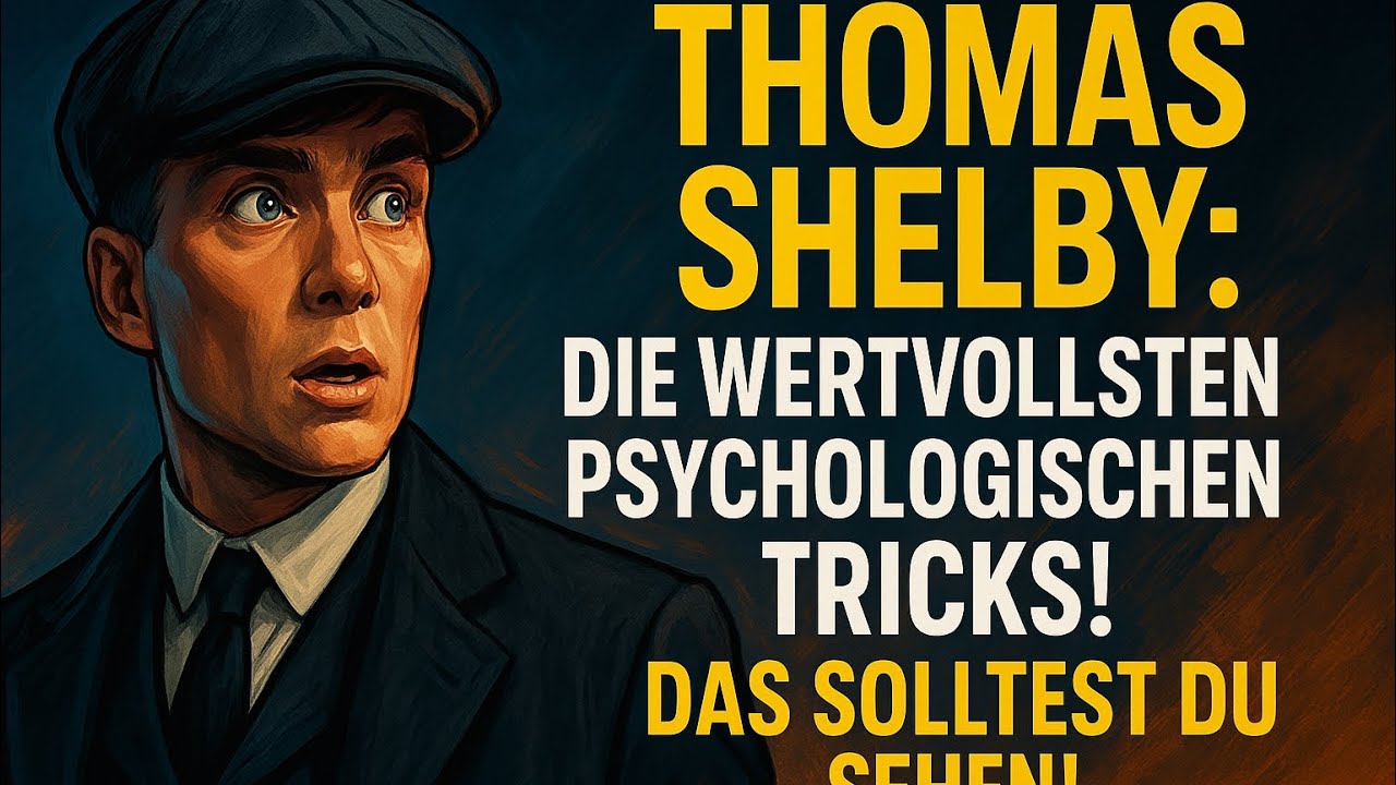 Wie Thomas Shelby Psychologie nutzt: Menschen manipuliert und kontrolliert