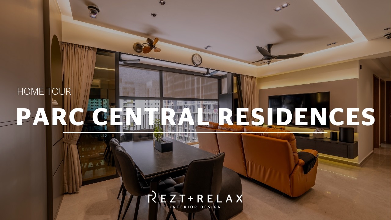 Urban Warm Contemporary 4-Bedder Condo Tour | Parc Central EC Singapore | Rezt+Relax Interior Design