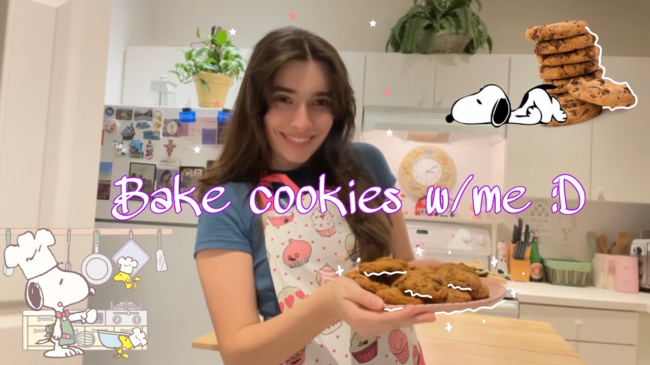 Diaries of Lent 02: baking chocolate chip peanut butter cookies :] 🍪| baking vlog 