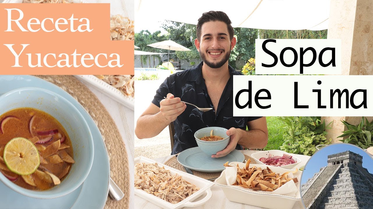 ✅Receta SOPA DE LIMA Auténtica Yucateca😍