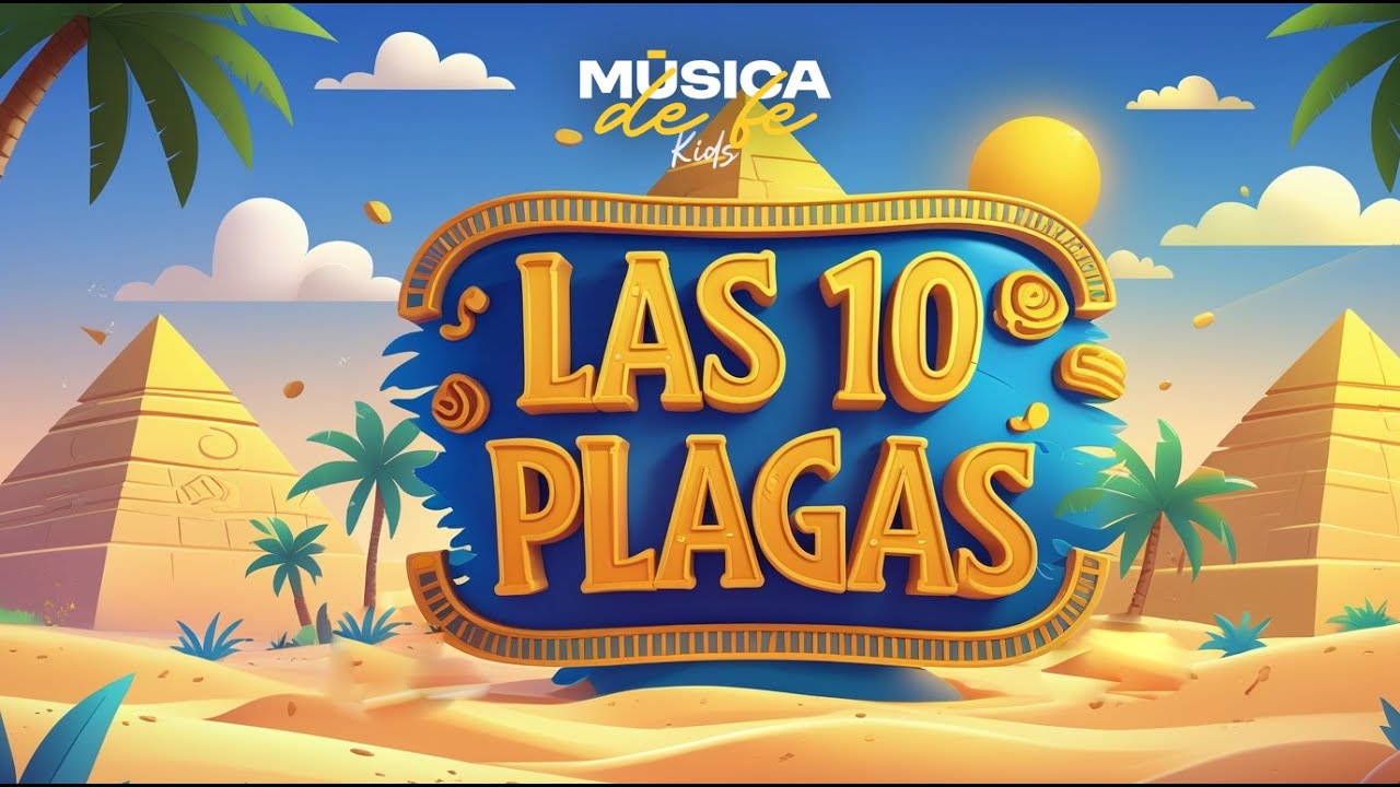 La biblia para niños | Las 10 plagas  | Éxodo |Aprende cantando