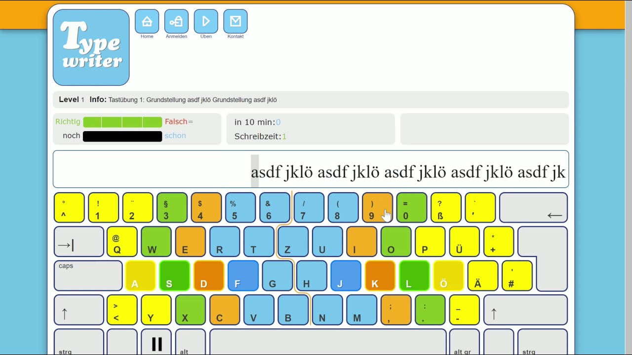 typewriter.at - Lektionen von MANZ Lehrwerken verwenden v2