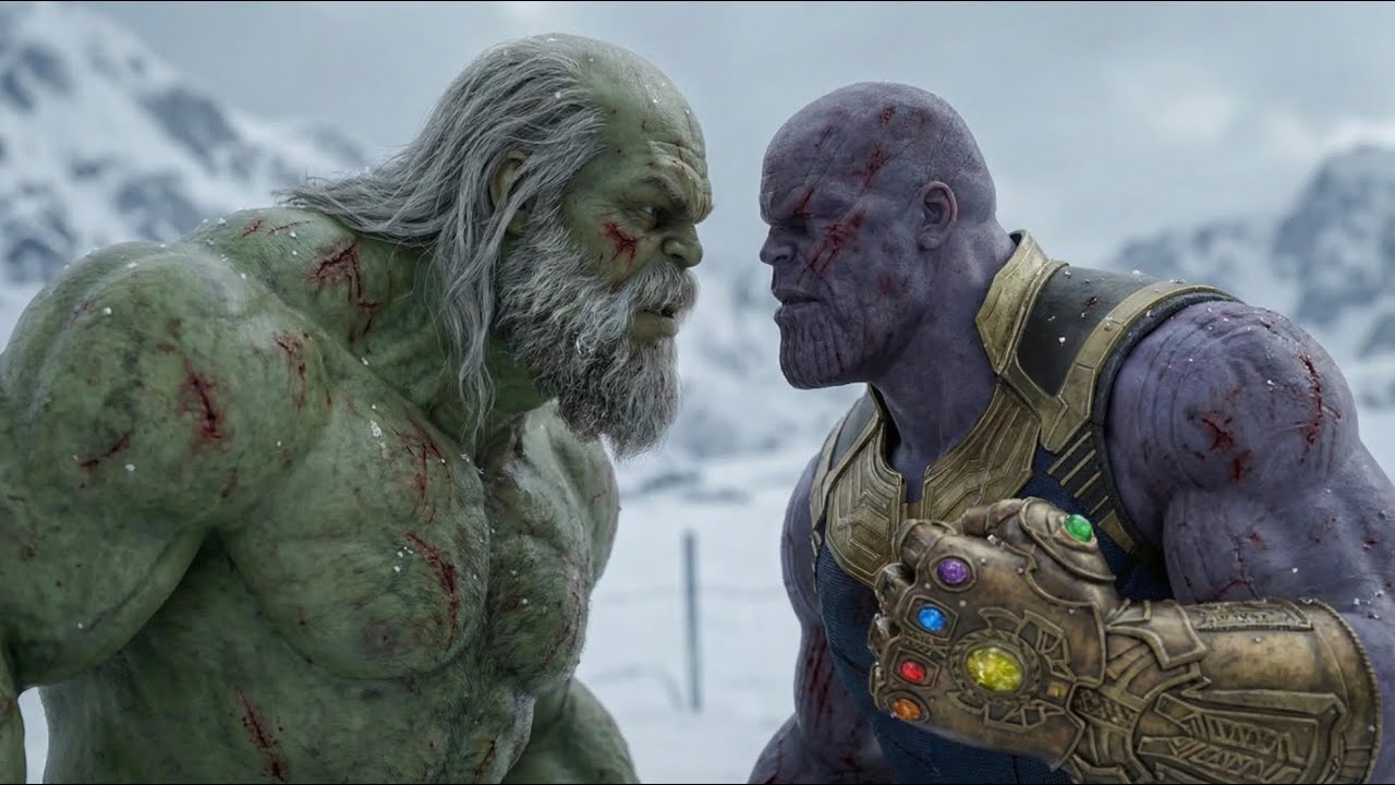 Maestro Hulk VS Thanos: Search for the stones - Part 1  (Fan Made)