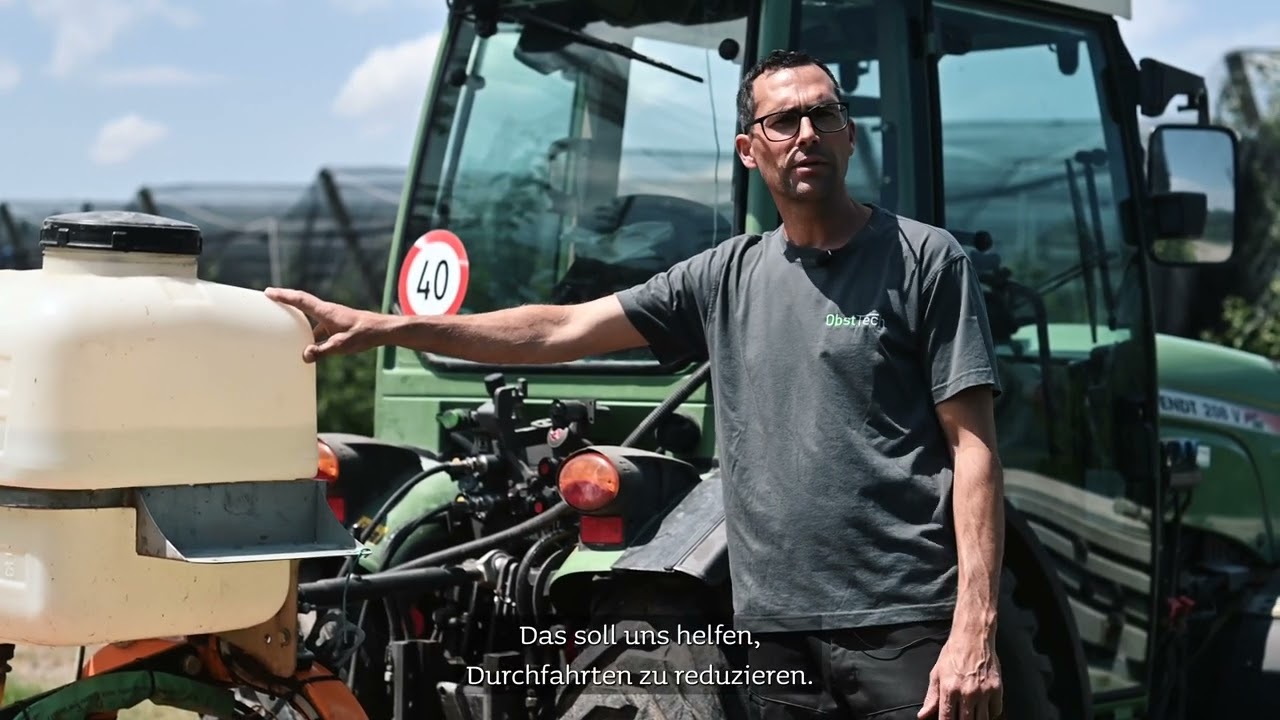 Digitale Technologien beim Pflanzenschutz: Spotspray im Obstbau