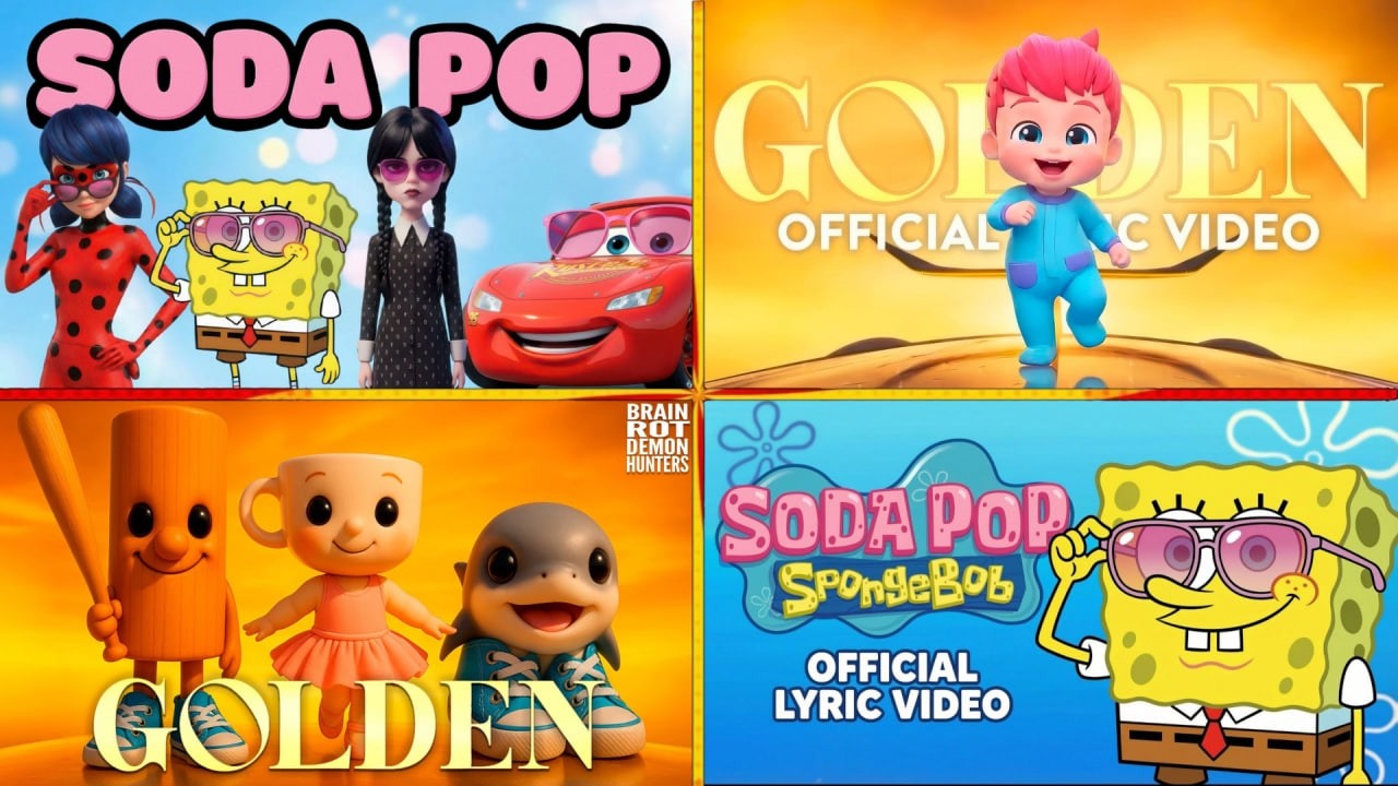SODA POP LADY BUG🆚GOLDEN X BEBEFİNN🆚GOLDEN X BABY BRAİNROT🆚SODA POP SPONGEBOB SQUARE PANTS GOLDEN#38