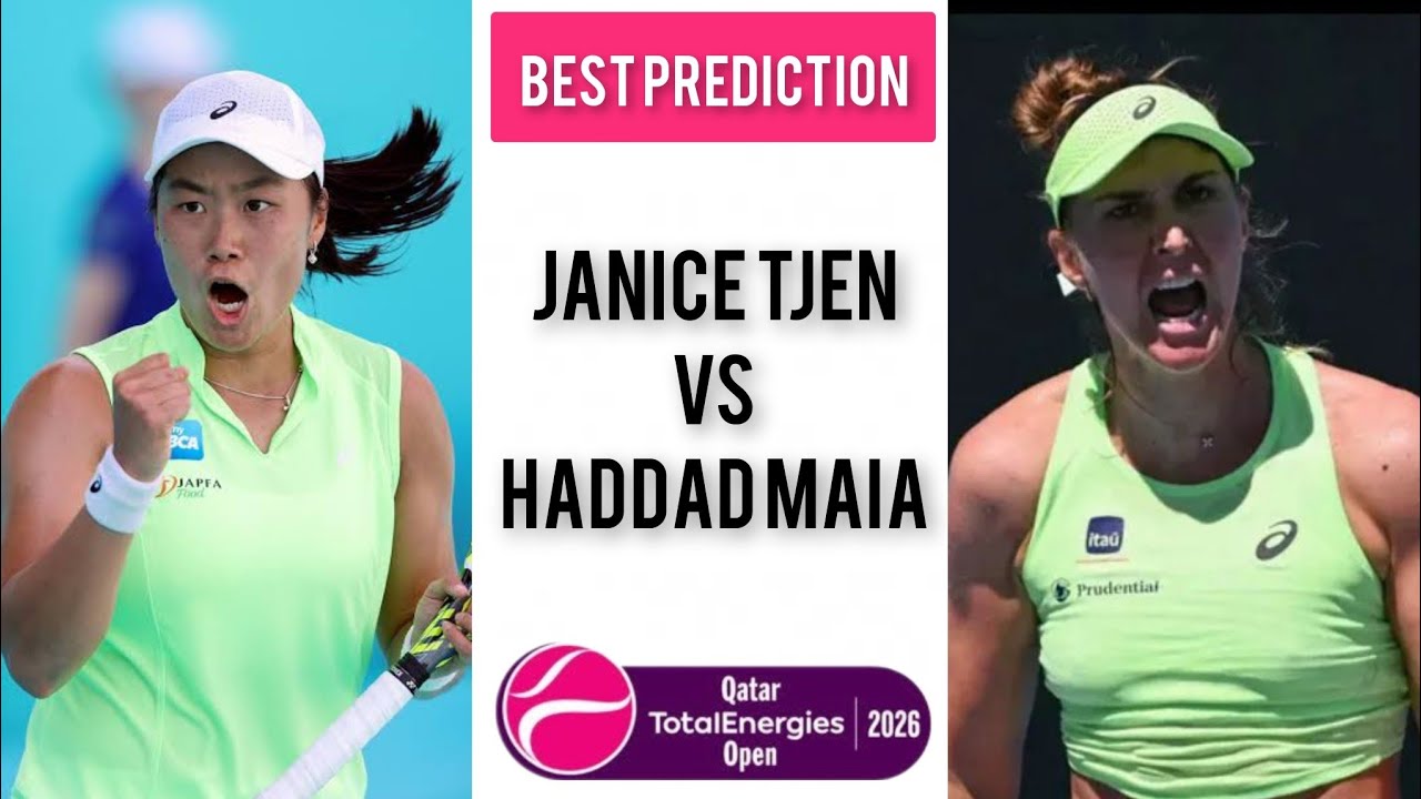 Janice Tjen vs Beatriz Haddad Maia | Qatar Open 2026 | Tennis Prediction