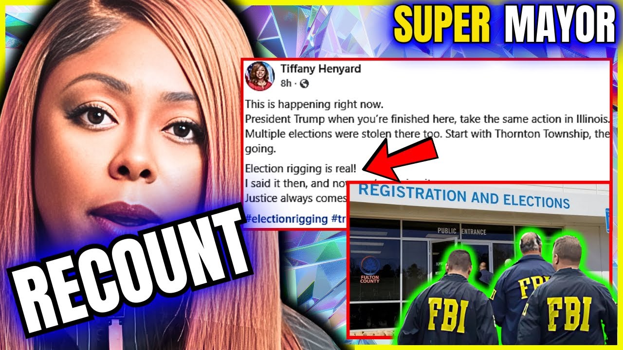 SUPER MAYOR Tiffany Henyard Calls For Election Investigation AGAIN?!