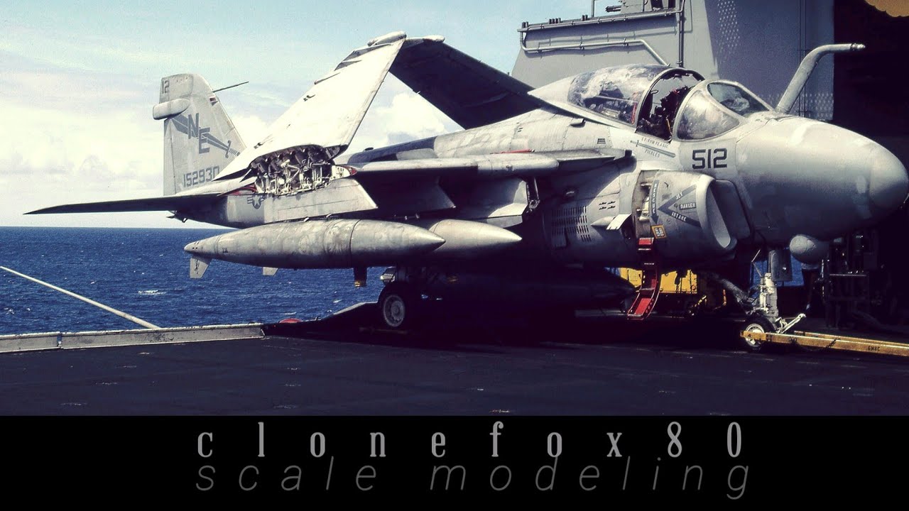 Trumpeter 1 32 A6/E Intruder, part 3, finnished model