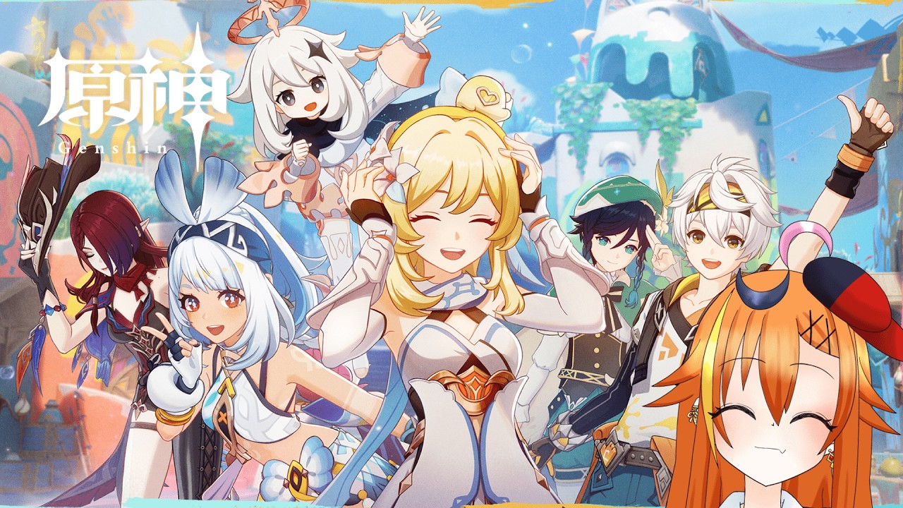 【原神】伝説任務やったりイベントやったり【新人Vtuber】